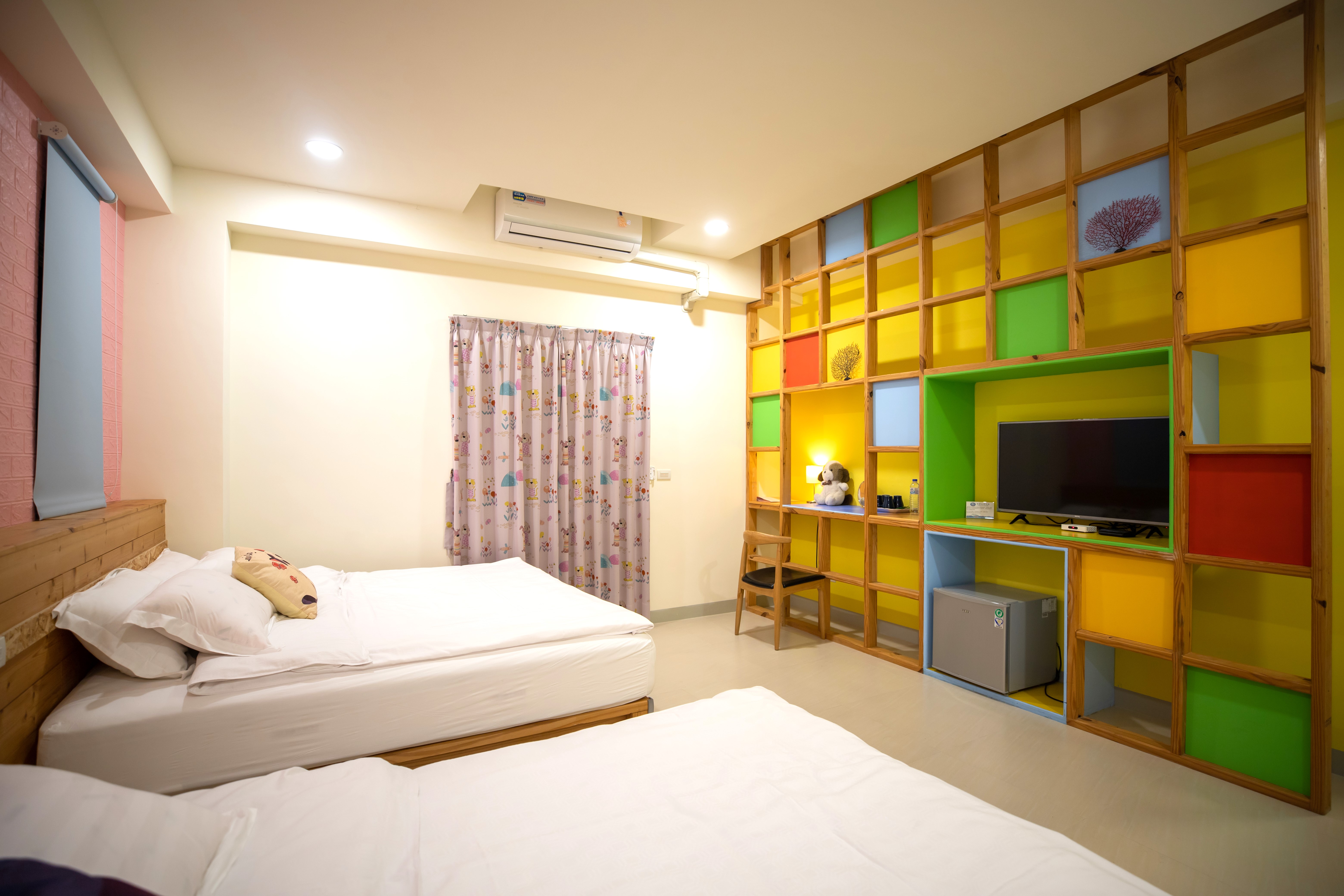 澎湖旅遊-珊瑚粉四人房